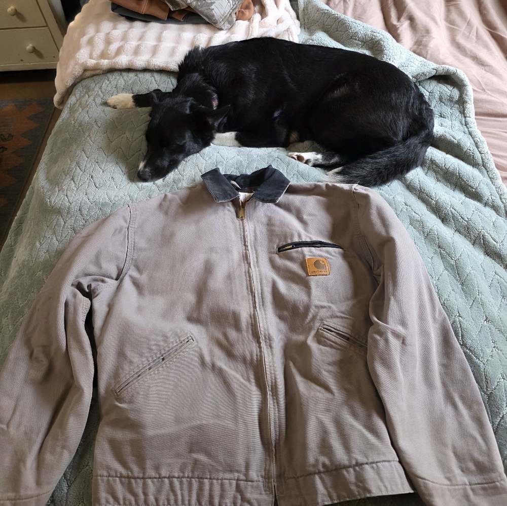 Grey W's Medium Carhart Jacket